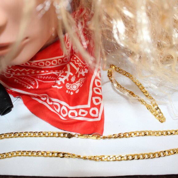 80s Men's 6 Pc Accesories For Costume - Picture 2 of 14